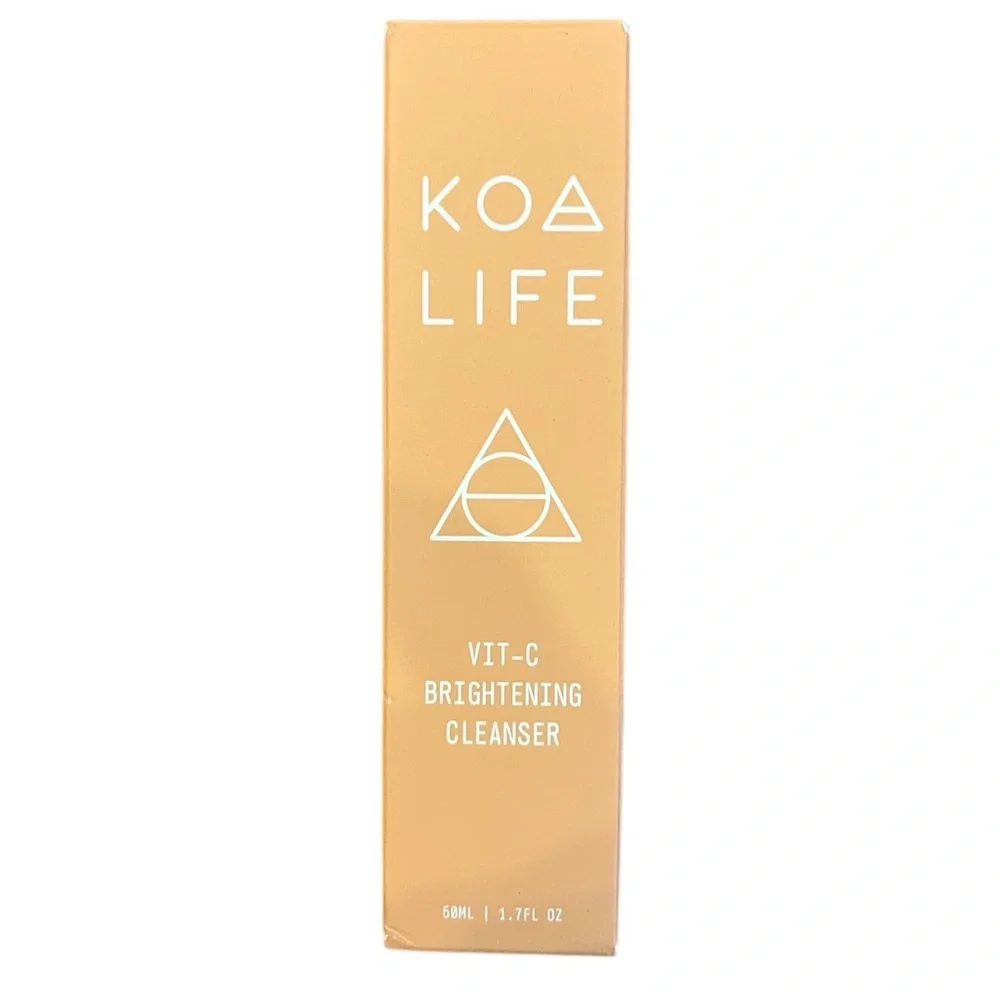 KOA LIFE Vitamin C Vit-C Brightening Cleanser 1.7 FL OZ - NEW